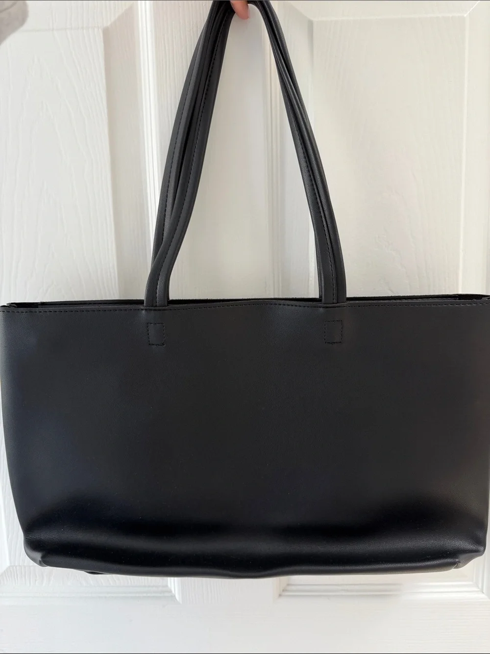 Amazon Black Structured Laptop Tote
